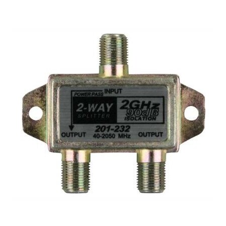 Jr Products 2-WAY 2 GHZ HD/SATELLITE LINE SPLITTER 47355